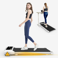 Under Desk Treadmills, 265LBS Capacity Portable Treadmill Walking Pad with Bluetooth and LED Display Electric Running Machine for Home Office Use Inst