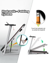 Folding Treadmill for Home - Slim Compact Running Machine Portable Electric Treadmill Foldable Treadmill Workout Exercise for Small Home Apartment Gym