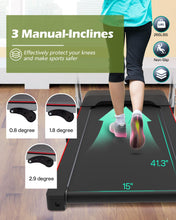 Folding Treadmill for Home - Slim Compact Running Machine Portable Electric Treadmill Foldable Treadmill Workout Exercise for Small Home Apartment Gym