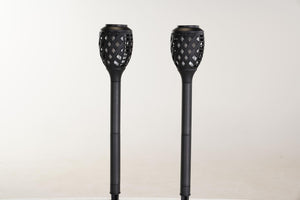 Outdoor Solar Lights, Water-Resistant Flickering Flames Torch Light, Landscape Decoration Lighting